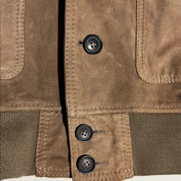 D'amico Fodera Men's Jacket Size 50 100% pelle cuir leather